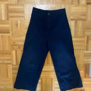 Frank & Oak-Nina Wide Leg Cropped Pant